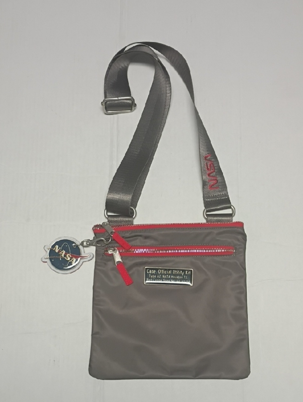 ❤️RED CANOE NASA HOUSTON NYLON Crossbody Bag Purse +FOB HANGTAG